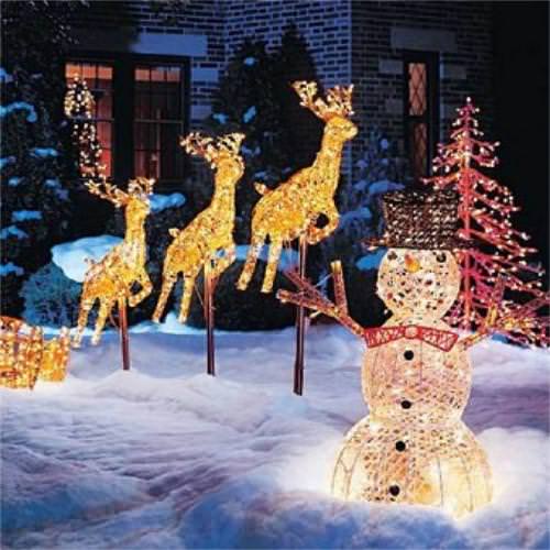 Christmas Garden Decoration Ideas | Outdoor Christmas Decorations