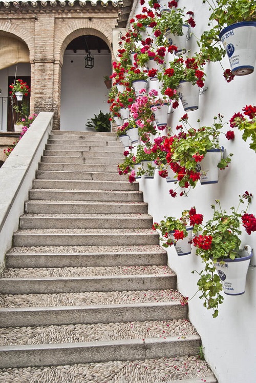 Garden on the Staircase Wall Ideas 4