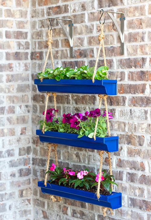 hanging Plant Pot Containers with Handles 