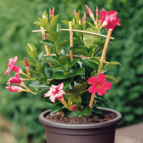 Mandevilla Trellis Ideas 10