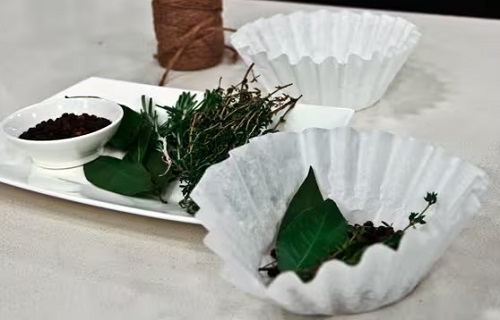 Coffee Filter Uses in the Garden