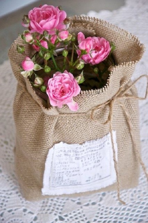 Burlap Projects for the Garden 23