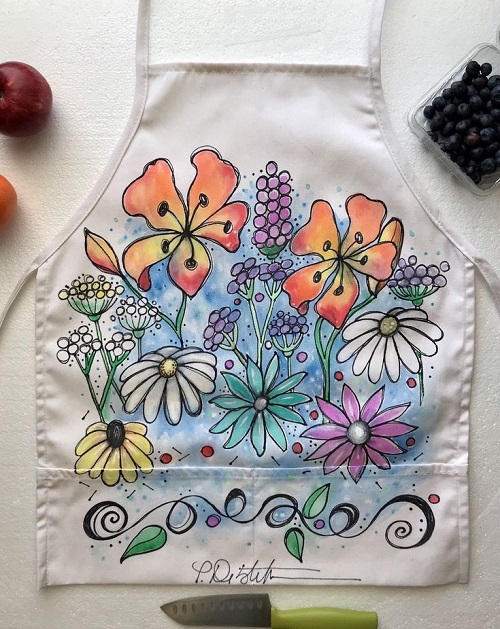 DIY Gardening Apron Ideas 32