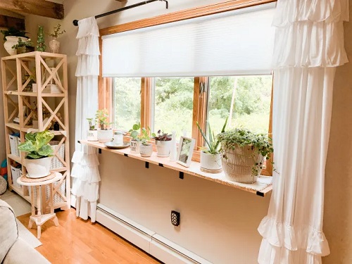 DIY Windowsill Extension Ideas 5