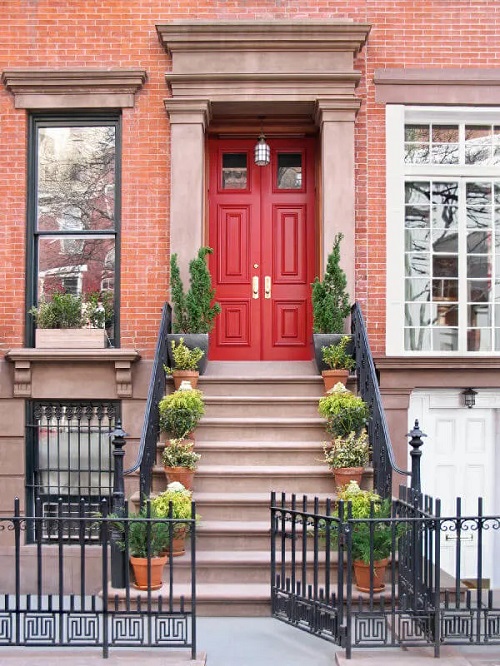 Plants on Steps and Staircase 2