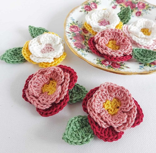 Crochet Flower Bouquet 5