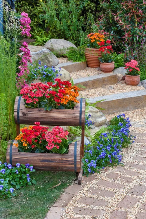 Plants on Steps and Staircase 7