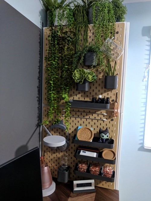 Vertical Pegboard Garden Ideas 1