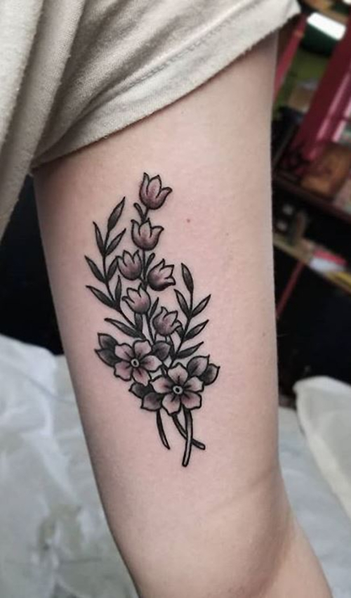 Lily of the Valley Tattoo 19