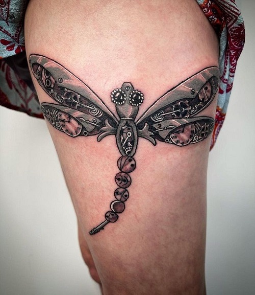 Dragonfly Tattoo Meaning 48