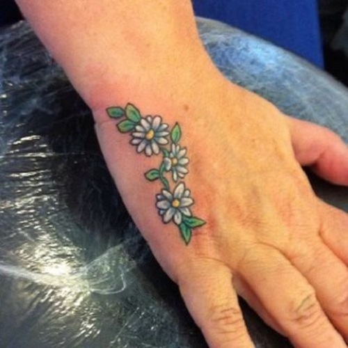 Daisy Tattoo Ideas 34