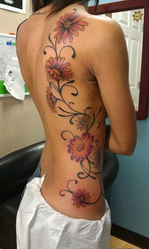 Daisy Tattoo Ideas 28