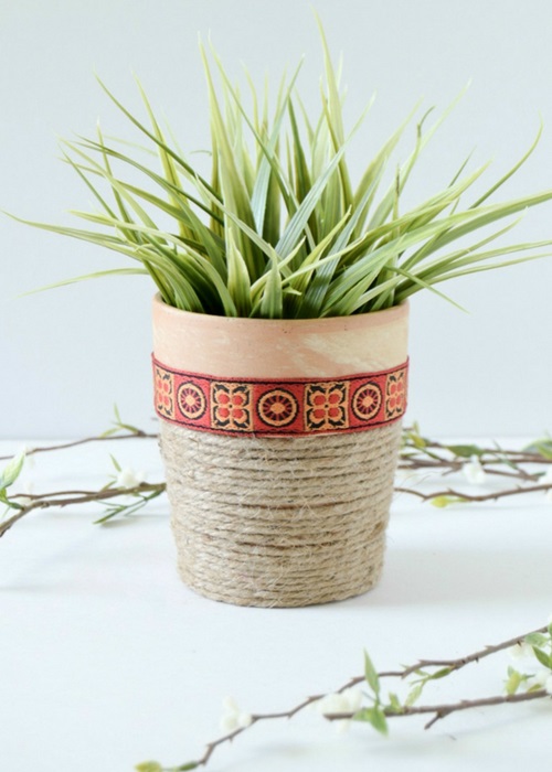 DIY Large Decorative Pots 3