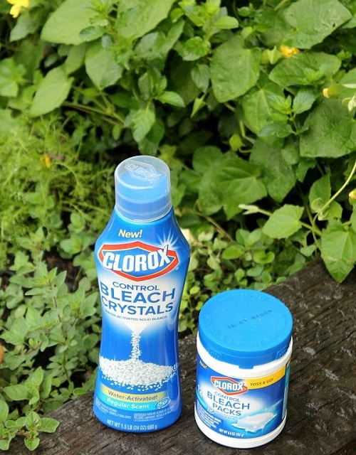 Bleach Uses in the Garden 1