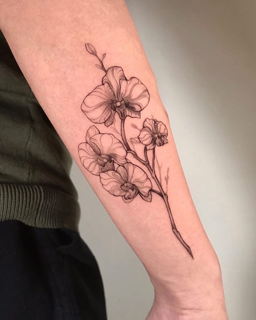 Orchid Tattoo 15