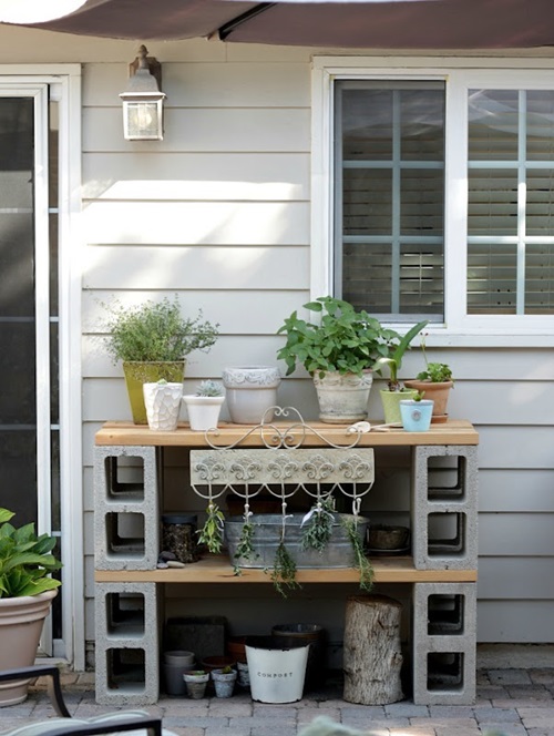 DIY Tiered Plant Stand 11