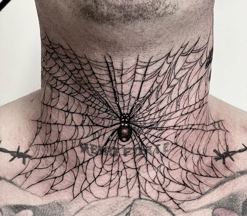 Black Widow Spider Tattoo 17