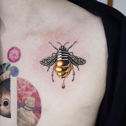 Bumble Bee Tattoo 23