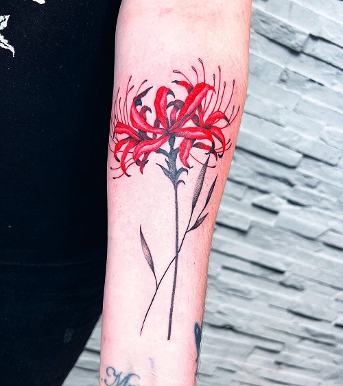 Spider Lily Tattoo 31