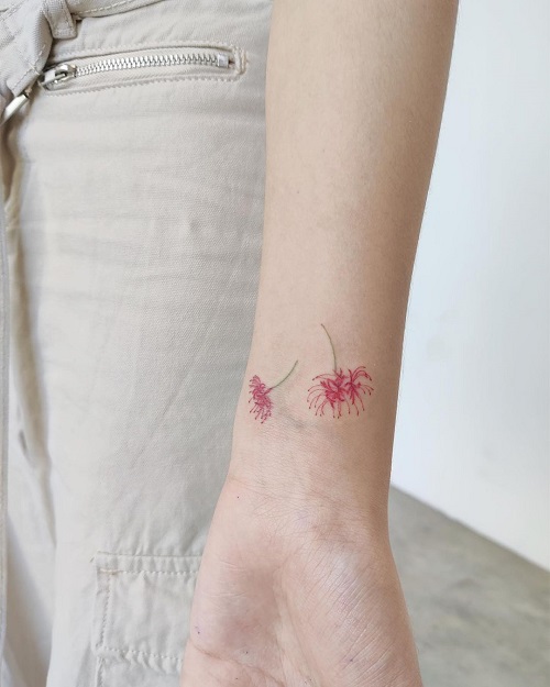 Spider Lily Tattoo 37