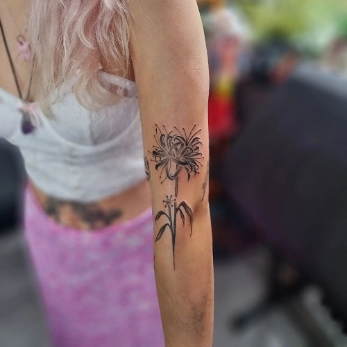 Spider Lily Tattoo 39