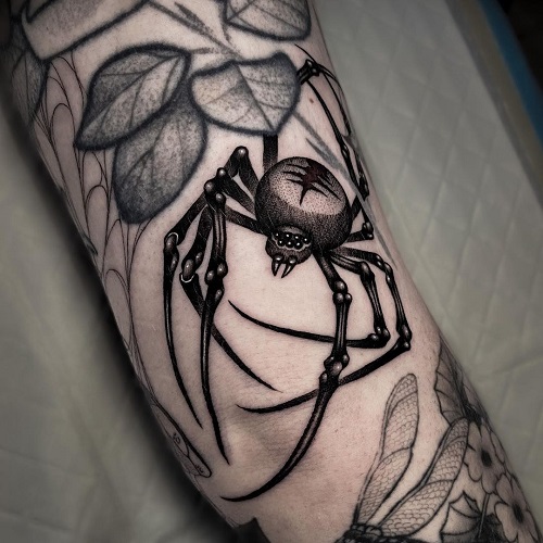 Spider Tattoo 9