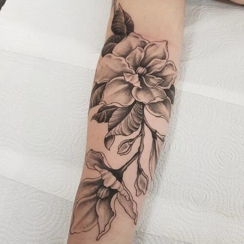 Magnolia Tattoo 1