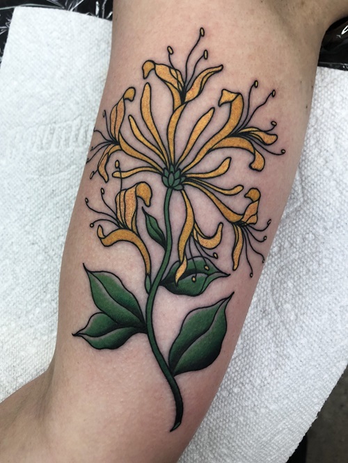 Honeysuckle Tattoo 13