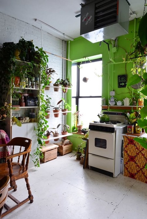 Air-Purifying Station with Indoor Plants 9