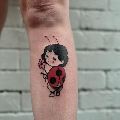 Ladybug Tattoo 17