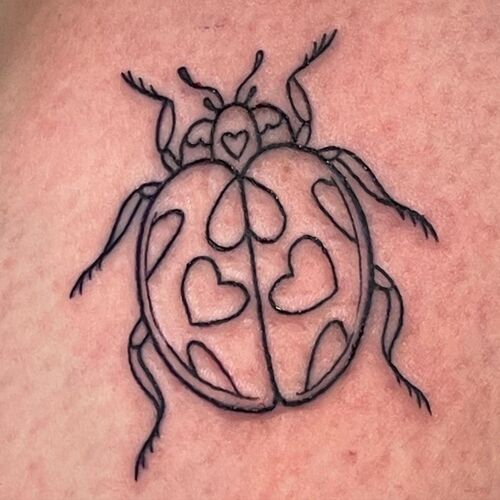 Ladybug Tattoo 19