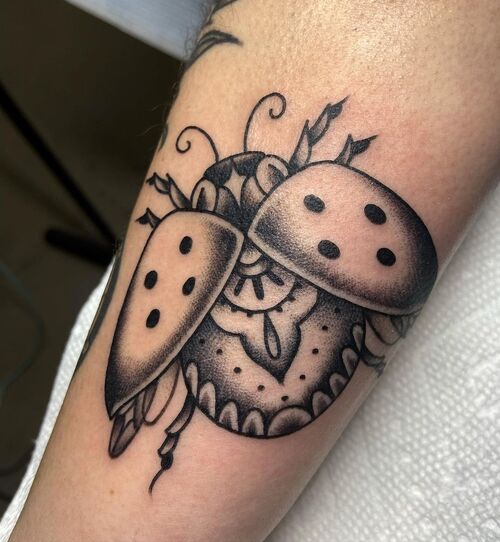 Ladybug Tattoo 23