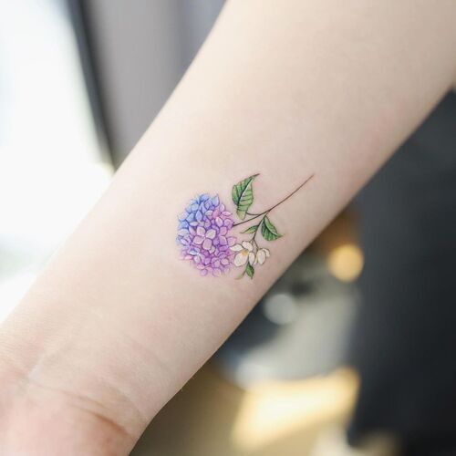 Hydrangea Tatto 7