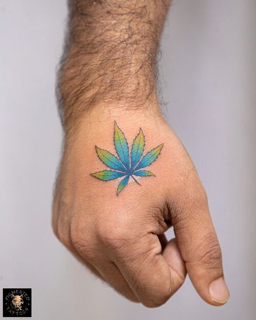 Canna Tattoo Ideas 7