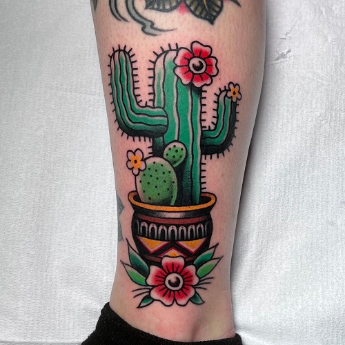 Spiritual Tattoos Related to Plants 11