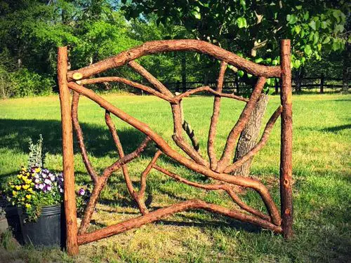 Twig Craft Ideas for Garden Design 23