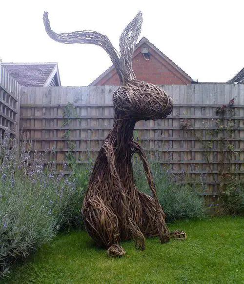 Twig Craft Ideas for Garden Design 21
