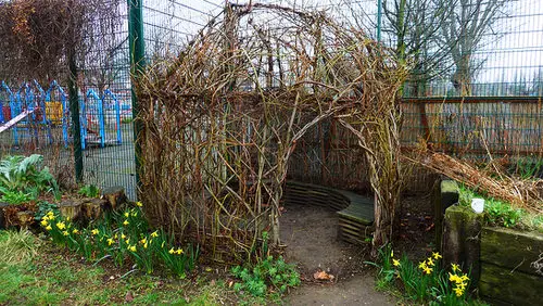 Twig Craft Ideas for Garden Design 25
