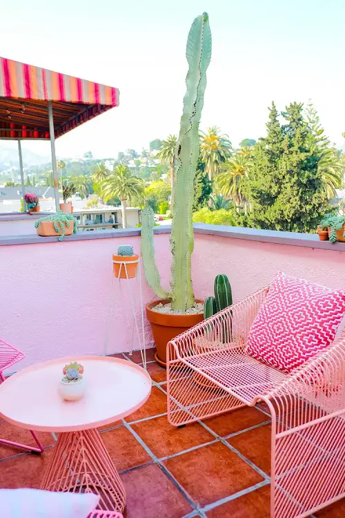 Pink Balcony Furniture! Ideas