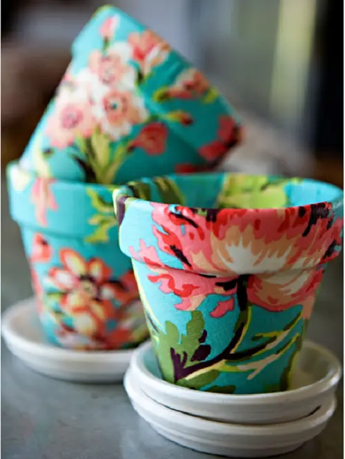 Fabric Pot for garden decor