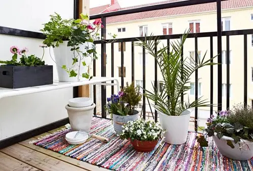 Acrylic Floor Mat for the Balcony
