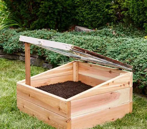 Cold Frame Using an Old Window
