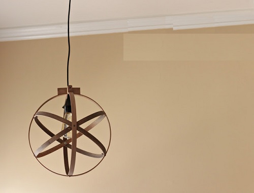 DIY Lamp Shades Embroidery Hoop Pendant Lampshade