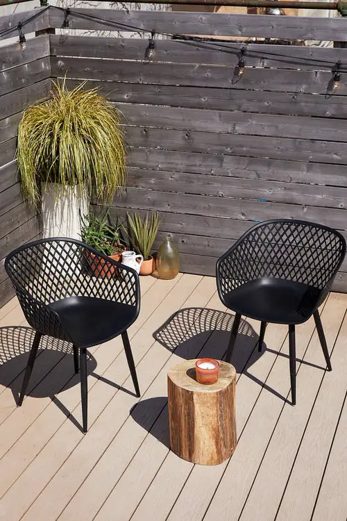 Add Small Furniture Small Garden Look Bigger 11
