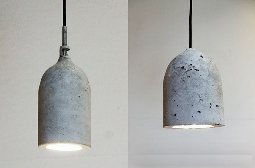 Stone Finish Lampshade