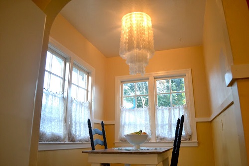 Cascading Discs Chandelier Lampshade