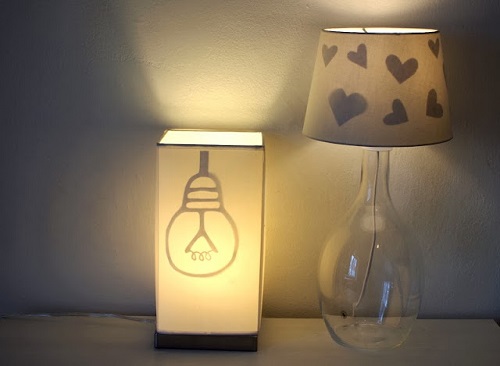 Lampshade Silhouettes