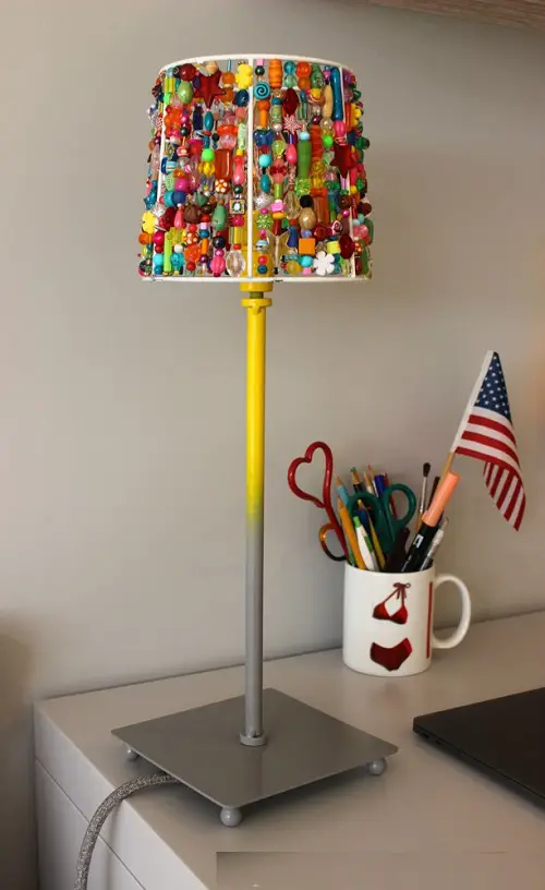 Beaded Lampshade
