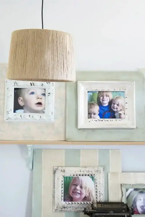 DIY Lamp Shades Jute Wrapped Lampshade