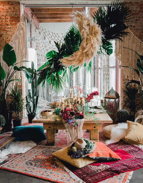 A Dreamy Indoor Plant Setup